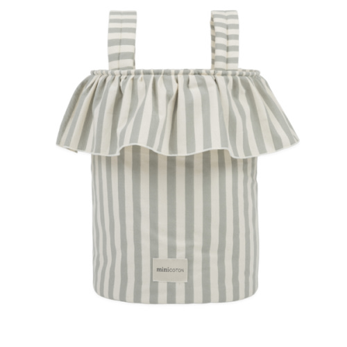 Basket Rayas Mist - Minicoton