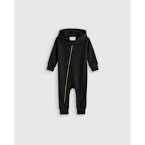 100% Organic Cotton Hooded Moto Romper