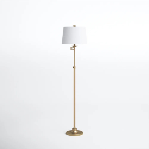 Joss & Main Rosalie 64.25" Swing Arm Floor Lamp | Wayfair