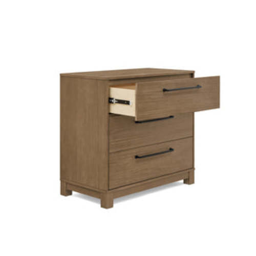 Rustic 3 Drawer Dresser with Interlocking Drawers | Delta Children