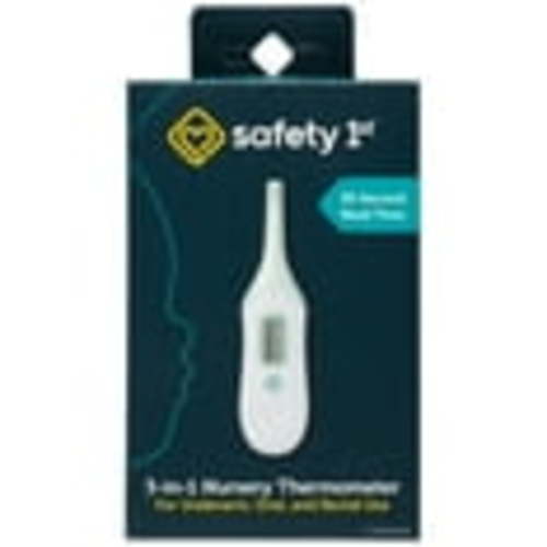 Safety 1st 3-in-1 Nursery Thermometer, Sea Stone Aqua, Infant