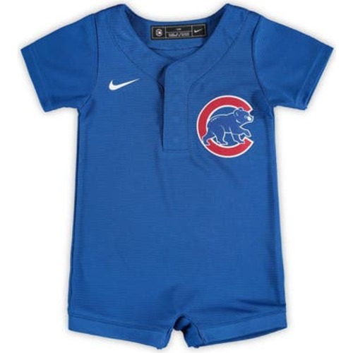 Newborn & Infant Nike Royal Chicago Cubs Official Jersey Romper