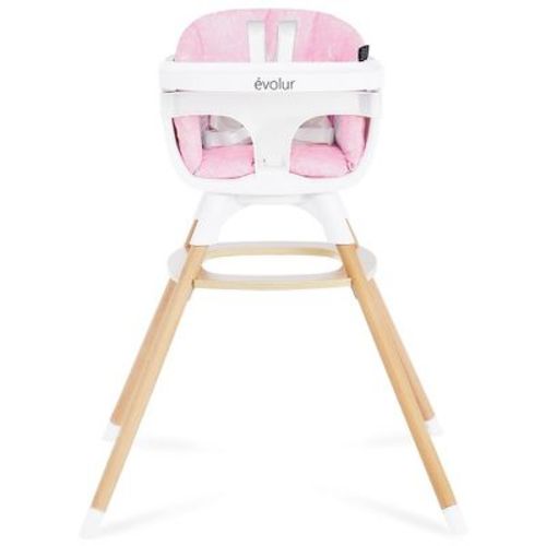 Evolur Ann Beechwood 4-in-1 Highchair, Grey
