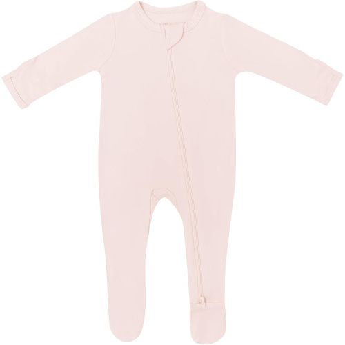 Amazon.com: KYTE BABY Unisex Zipper Closure Footies, Rayon Made From Bamboo (0-3 Months, Blush) : Clothing, Shoes & Jewelry