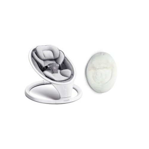 Munchkin® Bluetooth Enabled Infant Baby Swing and Munchkin® Seat Cover for Infant Baby Swing, Premium Ultra-Soft Faux Fur