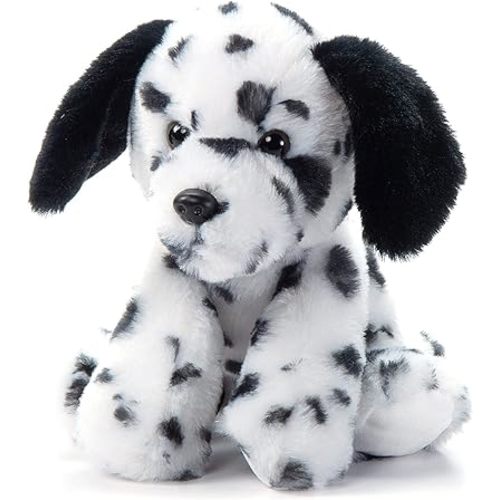 The Petting Zoo Dalmatian Dog Stuffed Animal Plushie, Gifts for Kids, Dog Plush Toy 9 inches