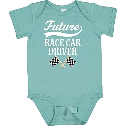 inktastic Future Race Car Driver Racing Baby Bodysuit