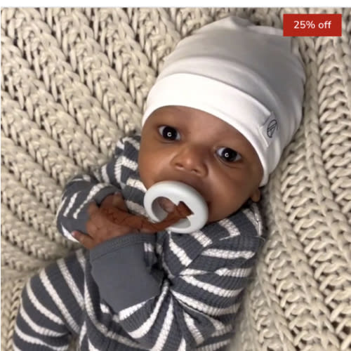 Satin Lined Jersey Beanie-White – Aarin & Co.