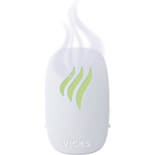 Vicks Advanced Soothing Vapors Waterless Vaporizer with Night Light and VapoPads to Help Relieve Discomfort from Colds and Flu , 1 Count (Pack of 1)