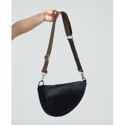 Black Crossbody Diaper Bag