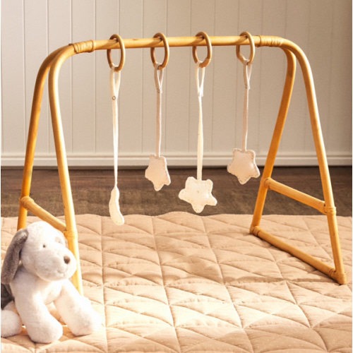RATTAN BABY GYM