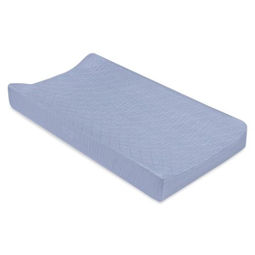 Babyletto Dewdrop Quilted Muslin Changing Pad Cover - Gots Certified Organic Cotton