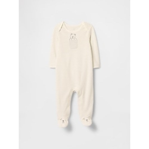 Baby First Favorites Supima® Footed One-Piece | Gap