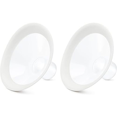 Medela PersonalFit Flex Breast Shields | 2 Pack of Small 27mm Breast Pump Flanges | Made Without BPA | Shaped Around You for Comfortable and Efficient Pumping