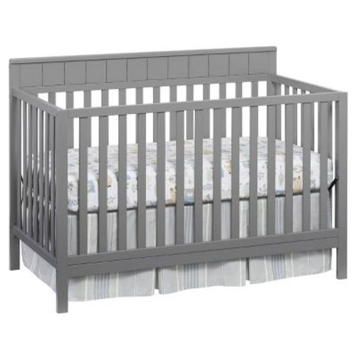 Oxford Baby Logan 4-in-1 Convertible Crib - Dove Gray