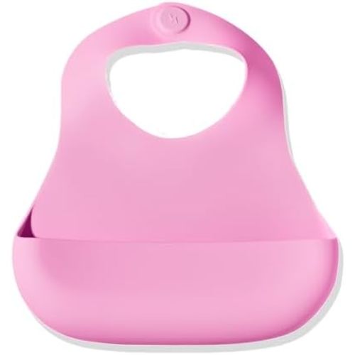 Magnetic Silicone Baby Bib – Waterproof, Dishwasher Safe, BPA Free Food-Grade, Feeding Bib for Infants and Toddlers