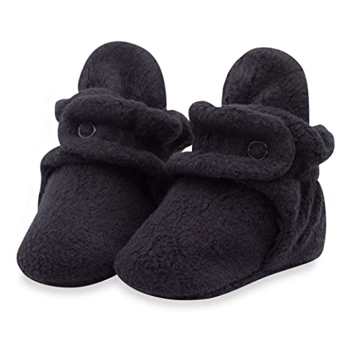 Zutano Unisex Fleece Baby Booties, Two Snap Closure, Newborn to 24 Months