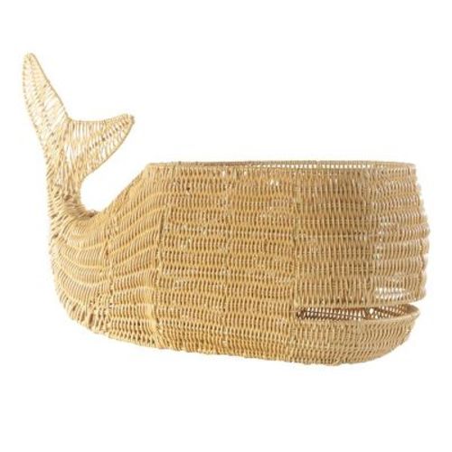 Kaplan Early Learning Animal Washable Wicker Floor Baskets