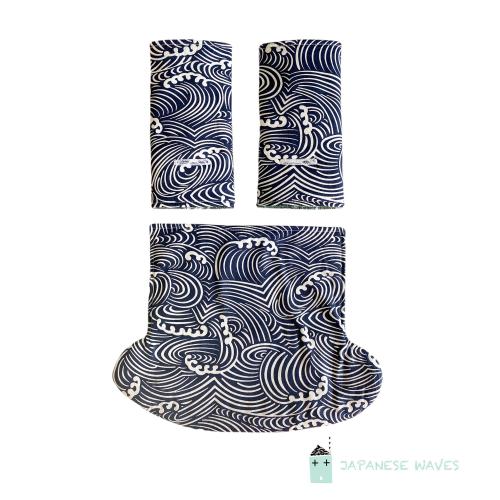 Ergo OMNI Drool pads & teething bib ADAPT Ocean Sunset Flowers Herringbone Black and White Baby Carrier Suck Chew pads New baby Animals