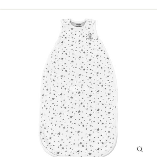 4 Season® Ultimate Baby Sleep Bag, Merino Wool & Organic Cotton, Star White