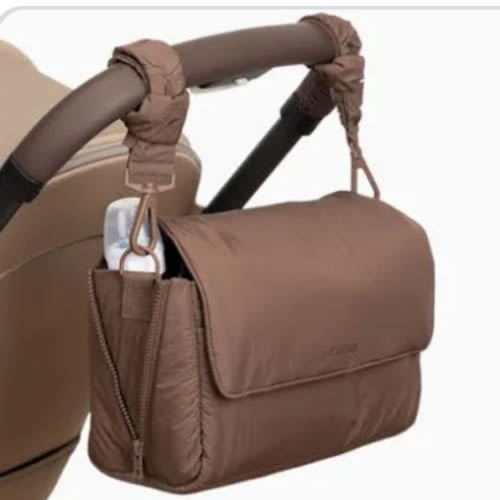 Convertible Stroller Caddy Crossbody - HAZELNUT