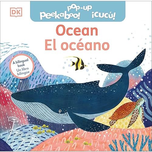 Bilingual Pop-Up Peekaboo! Ocean - El océano Board book – Pop up, February 28, 2023