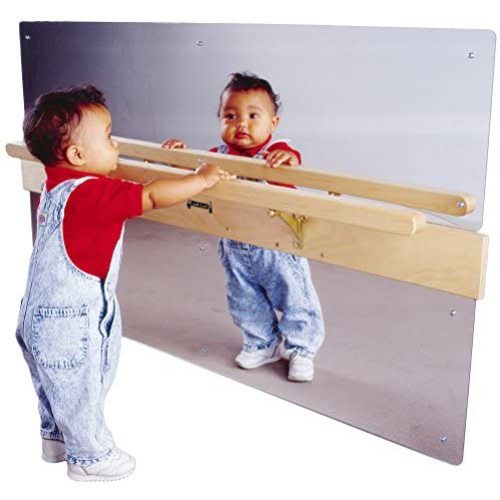 Jonti-Craft 0619JC Coordination Mirror, Brown