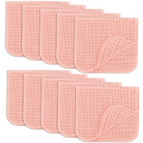 Muslin Burp Cloths Large 100% Cotton by Comfy Cubs