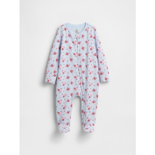 Baby First Favorites Organic Cotton Footed One-Piece