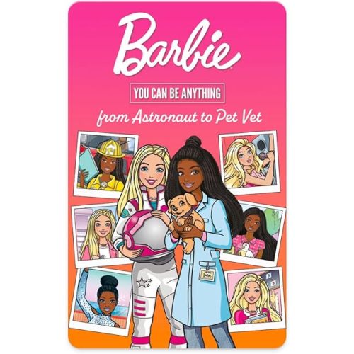 Yoto Barbie You Can Be Anything: from Astronaut to Pet Vet – Kids Audio Card for Use with Player & Mini All–in–1 Audio Device, Screen–Free Listening, Fun Playtime, Bedtime & Travel Stories, Ages 3+