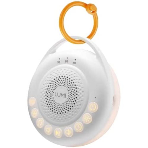 Dreamegg White Noise Machine - Portable Sound Machine for Baby Adult, Features Powerful Battery, 21 Soothing Sound, Noise Canceling for Office & Sleeping, Sound Therapy for Home, Travel, Registry Gift