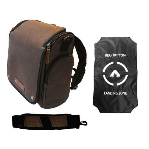 Tyke Traveler Smart Diaper Bag Set: Dynamic Brown