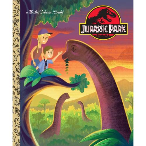 Jurassic Park Little Golden Book (Jurassic Park) by Arie Kaplan, Josh Holtsclaw | Astoria Bookshop