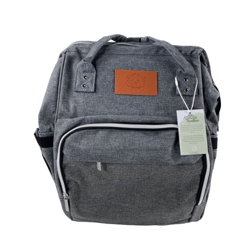 KeaBabies Original Diaper Backpack, Mystic Grey