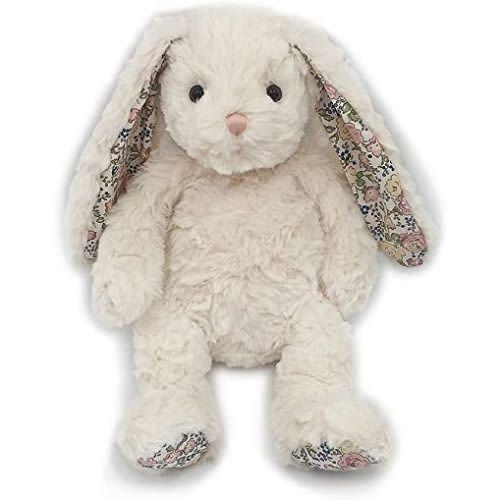 MON AMI Faith French Bunny Stuffed Animal – 12” Cream, Soft & Cuddly, Huggable Rabbit Plush Toy for Kids of All Ages, Nursery Décor, Great Gift for Christmas