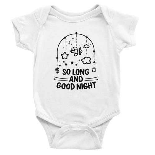 So Long and Good Night - Onesie – ElderEmo.com