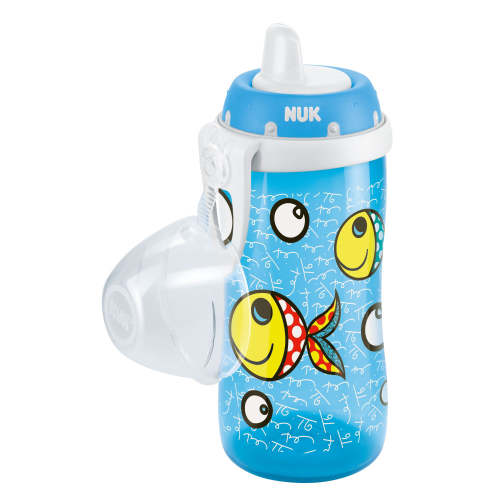 NUK BABY BOTTLE (FISH) 12+ MONTHS