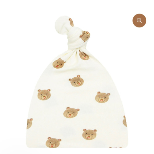 Teddy Top Knot Hat
