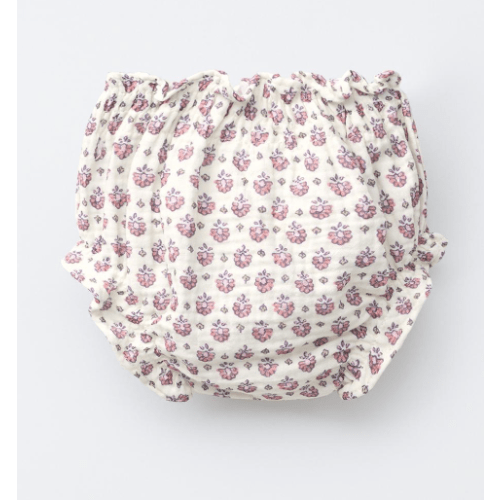 TEXTURED FLORAL BOTTOMS - Pink | ZARA United States