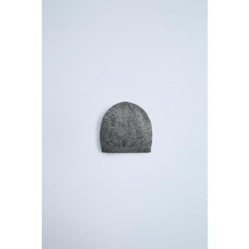 100% CASHMERE HAT - Dark gray | ZARA United States
