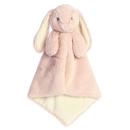 Amazon.com: Aurora® Playful Dewey™ Bunny Luvster Baby Stuffed Animal - Soft & Cuddly Toy - Security and Sleep Aid - Rose 16 Inches : Toys & Games