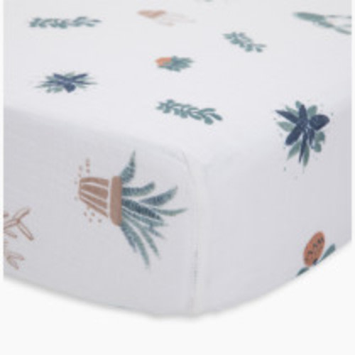 Little Unicorn Cotton Muslin Crib Sheet - Prickle Pots