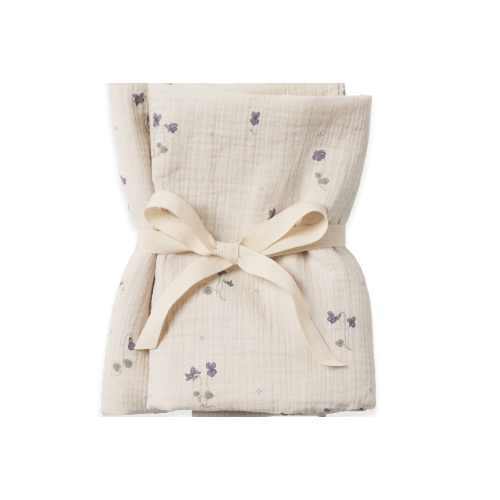 Muslin Blanket 2pcs - Bluebell