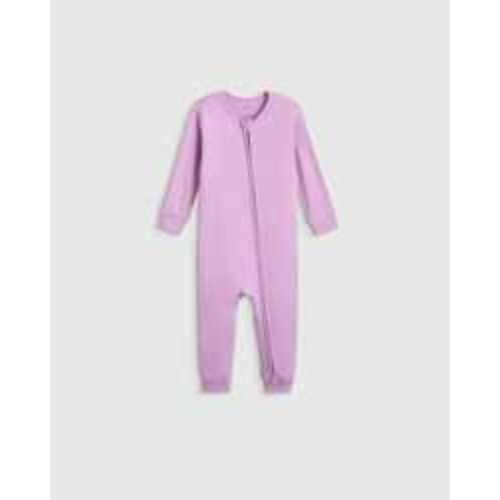 Bamboo One Piece Pajama - Baby in Misty Rose