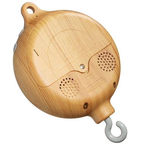 FEISIKE Crib Mobile Motor, Baby Crib Mobile Spinner Nursery Decor Mobile Music Box Volume Control 35 Infant Lullabies