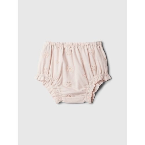 Baby Print Diaper Cover in barely pink, size: 3-6 M