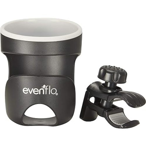 Evenflo Universal Cup Holder for Strollers and More, Black