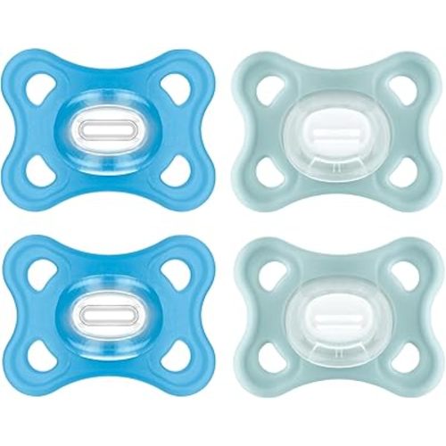 3-12 month, Best Pacifier for Breastfed Babies, Boy Silicone Pacifier