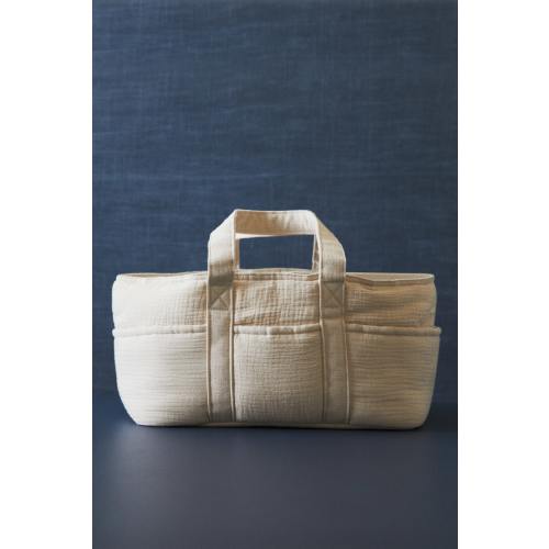 Light beige Muslin Diaper Bag at H&M Home | H&M CA