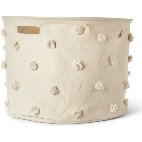 Large Pom Pom Drum, Natural - Pehr | Maisonette